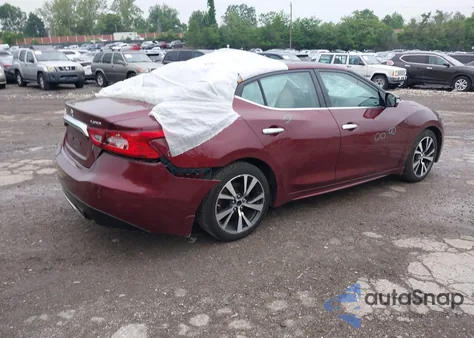 2017 Nissan Maxima 3.5 Platinum из США, поврежденный, VIN 1N4AA6AP2HC392902